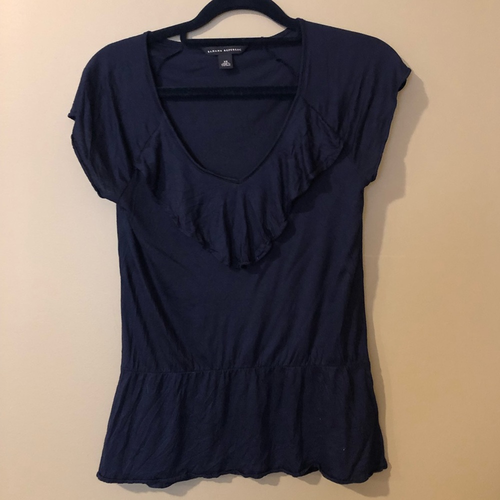 Banana Republic blue soft shirt